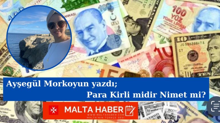 Ayşegül Morkoyun yazdı; Para kirli midir nimet mi?