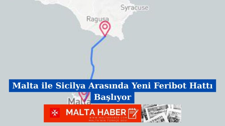 Malta ile Sicilya Arasında Yeni Feribot Hattı Başlıyor