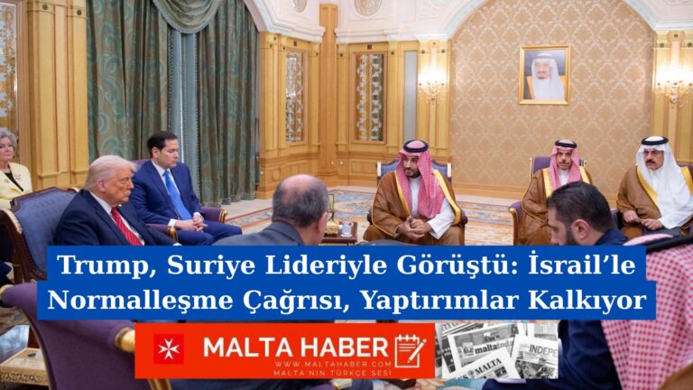 Trump, Suriye Lideriyle Görüştü: İsrail’le Normalleşme Çağrısı, Yaptırımlar Kalkıyor