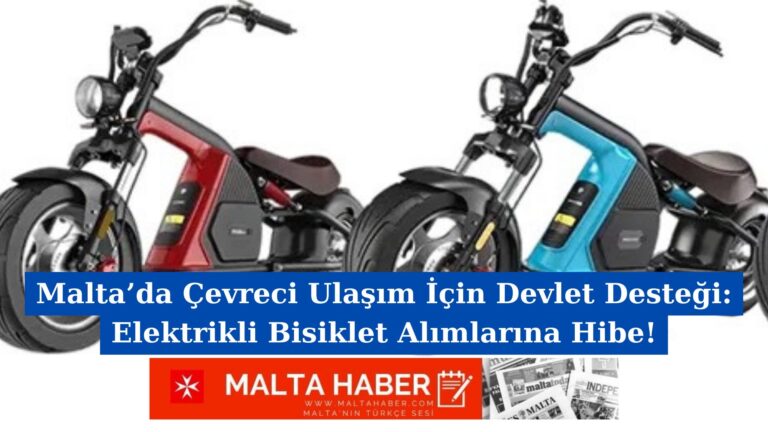 Malta’da Çevreci Ulaşım İçin Devlet Desteği: Elektrikli Bisiklet Alımlarına Hibe!