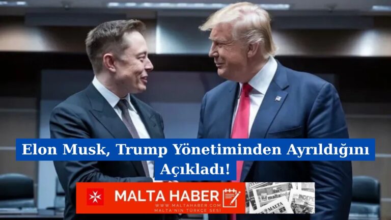 Elon Musk, Trump Yönetiminden Ayrıldığını Açıkladı!