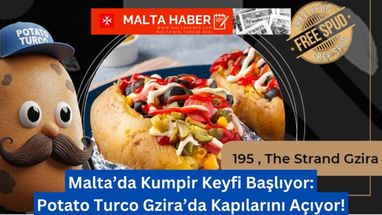 Kumpir Keyfi Başlıyor: Potato Turco Gzira’da Kapılarını Açıyor!