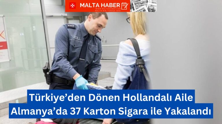 Türkiye’den Dönen Hollandalı Aile Almanya’da 37 Karton Sigara ile Yakalandı