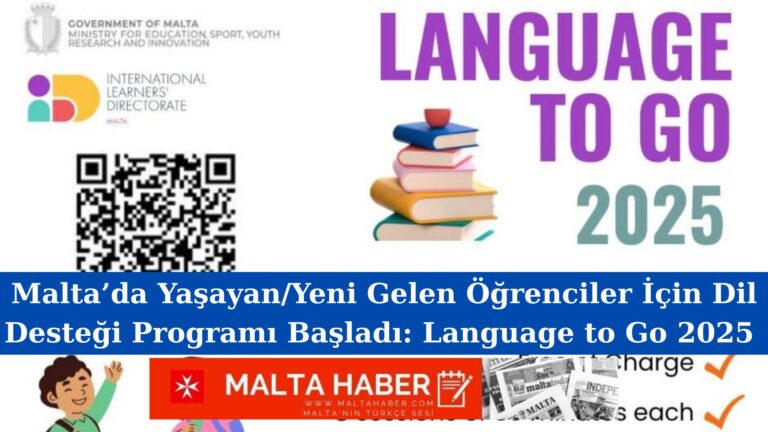 Malta’da Yaşayan/Yeni Gelen Öğrenciler İçin Dil Desteği Programı Başladı: Language to Go 2025