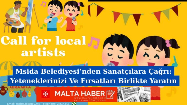 Msida Belediyesi’nden Sanatçılara Çağrı: Yeteneklerinizi Ve Fırsatları Birlikte Yaratın