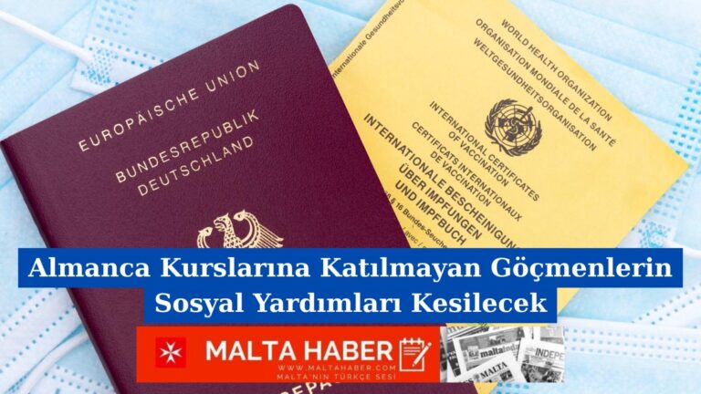 Almanca Kurslarına Katılmayan Göçmenlerin Sosyal Yardımları Kesilecek