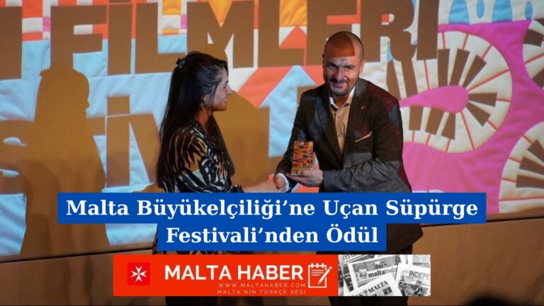 Malta Büyükelçiliği’ne Uçan Süpürge Festivali’nden Ödül
