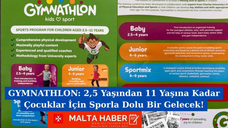 GYMNATHLON: 2,5 Yaşından 11 Yaşına Kadar Çocuklar İçin Sporla Dolu Bir Gelecek!