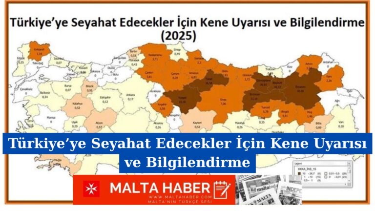 Türkiye’ye Seyahat Edecekler İçin Kene Uyarısı ve Bilgilendirme