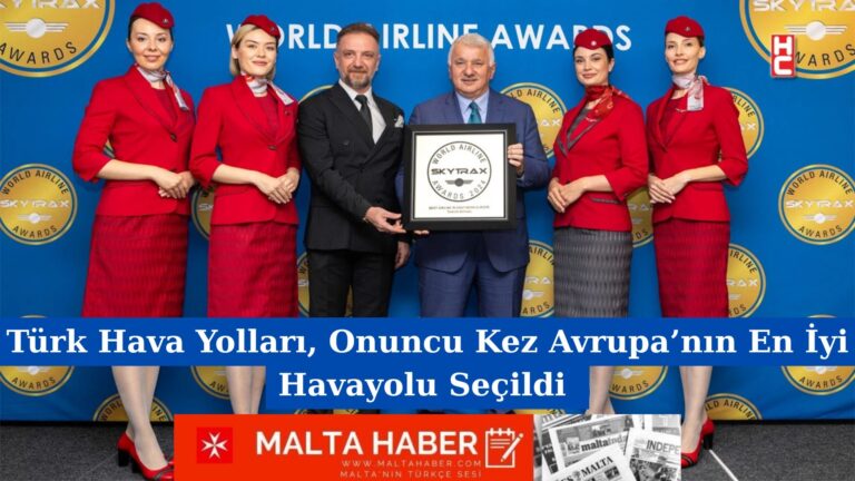 Türk Hava Yolları, Onuncu Kez Avrupa’nın En İyi Havayolu Seçildi