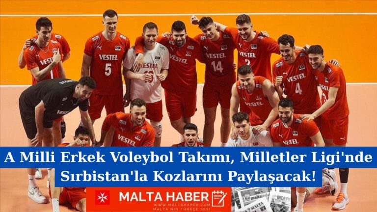 A Milli Erkek Voleybol Takımı, Milletler Ligi’nde Sırbistan’la Kozlarını Paylaşacak!