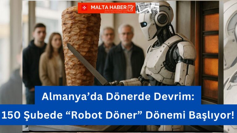 Almanya’da Dönerde Devrim: 150 Şubede “Robot Döner” Dönemi Başlıyor!