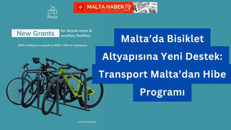 Malta’da Bisiklet Altyapısına Yeni Destek: Transport Malta’dan Hibe Programı