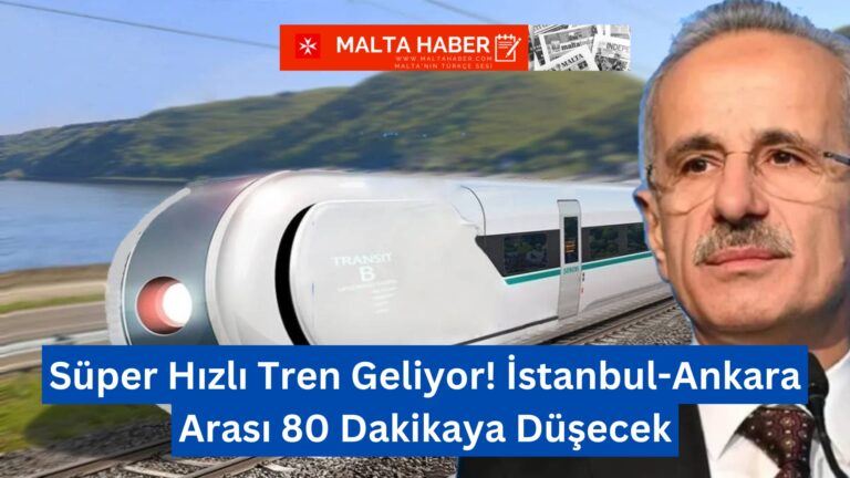 Süper Hızlı Tren Geliyor! İstanbul-Ankara Arası 80 Dakikaya Düşecek