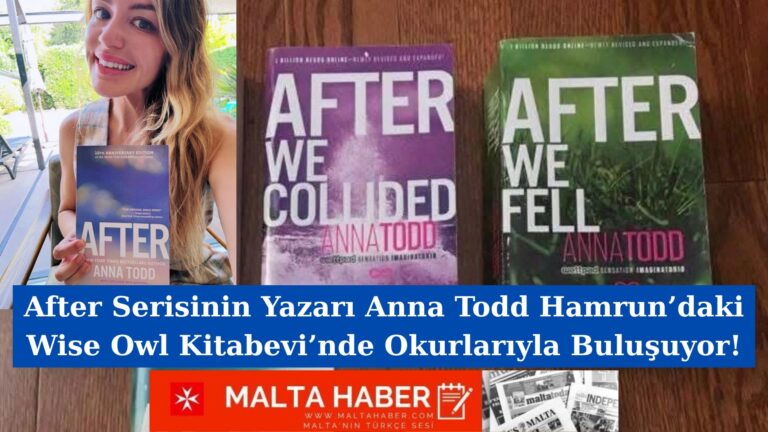 After Serisinin Yazarı Anna Todd Hamrun’daki Wise Owl Kitabevi’nde Okurlarıyla Buluşuyor!