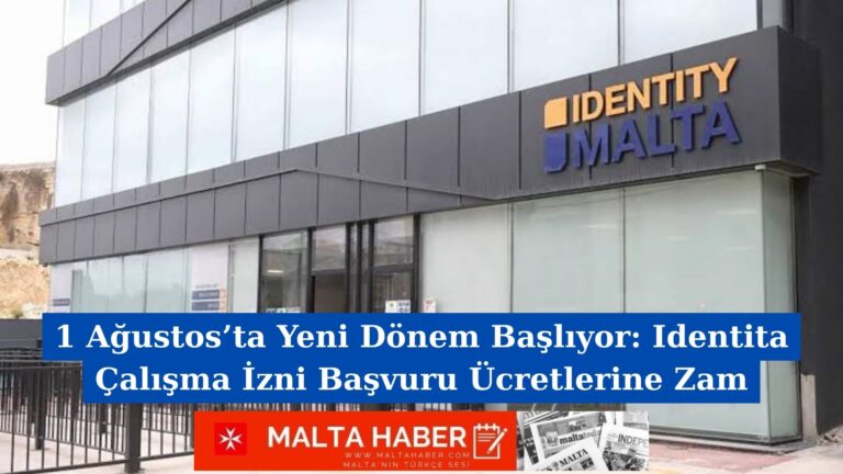 1 Ağustos’ta Yeni Dönem Başlıyor: Identita Çalışma İzni Başvuru Ücretlerine Zam