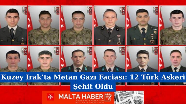 Kuzey Irak’ta Metan Gazı Faciası: 12 Türk Askeri Şehit Oldu