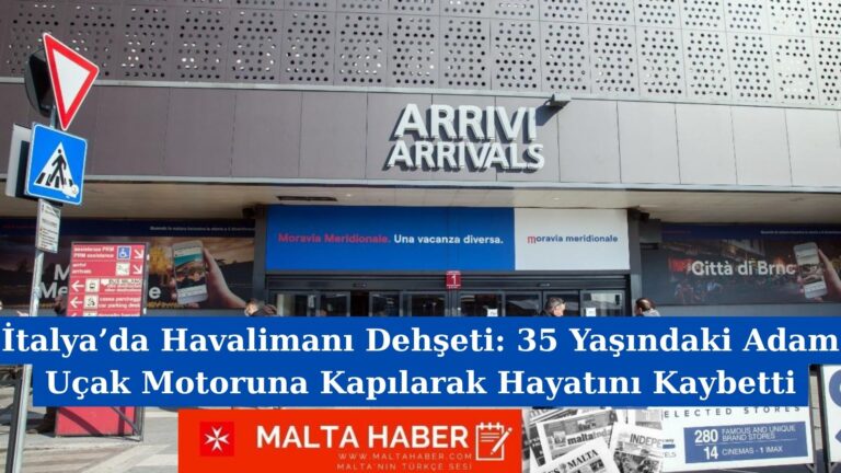 İtalya’da Havalimanı Dehşeti: 35 Yaşındaki Adam Uçak Motoruna Kapılarak Hayatını Kaybetti