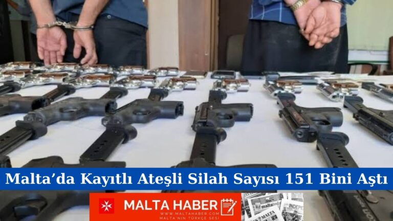 Malta’da Kayıtlı Ateşli Silah Sayısı 151 Bini Aştı