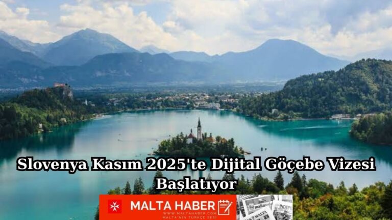 Slovenya Kasım 2025’te Dijital Göçebe Vizesi Başlatıyor