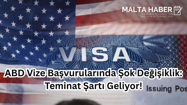 ABD Vize Başvurularında Şok Değişiklik: Teminat Şartı Geliyor!