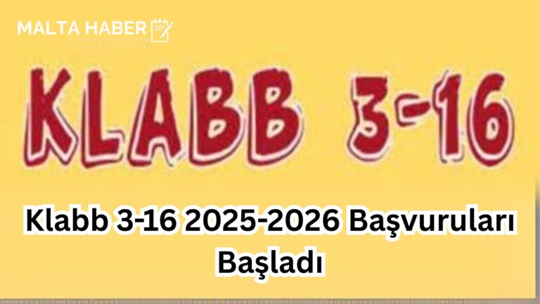 Klabb 3-16 2025-2026 Başvuruları Başladı