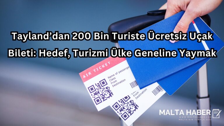 Tayland’dan 200 Bin Turiste Ücretsiz Uçak Bileti: Hedef, Turizmi Ülke Geneline Yaymak