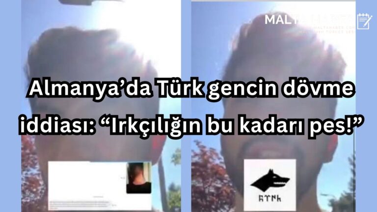 Almanya’da Türk gencin dövme iddiası: “Irkçılığın bu kadarı pes!”