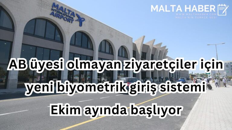 AB üyesi olmayan ziyaretçiler için yeni biyometrik giriş sistemi Ekim ayında başlıyor