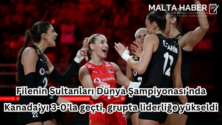 Filenin Sultanları Dünya Şampiyonası’nda Kanada’yı 3-0’la geçti, grupta liderliğe yükseldi