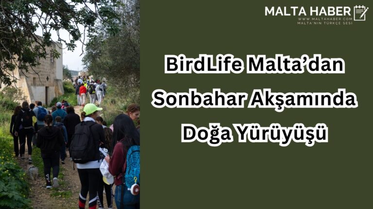 BirdLife Malta’dan Sonbahar Akşamında Doğa Yürüyüşü