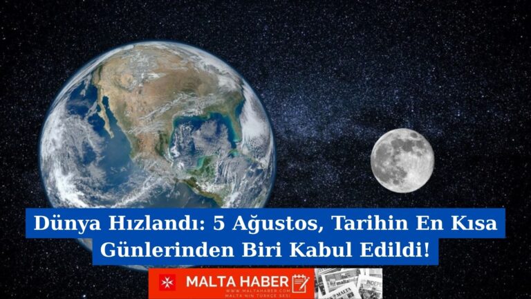 Dünya Hızlandı: 5 Ağustos, Tarihin En Kısa Günlerinden Biri Kabul Edildi!