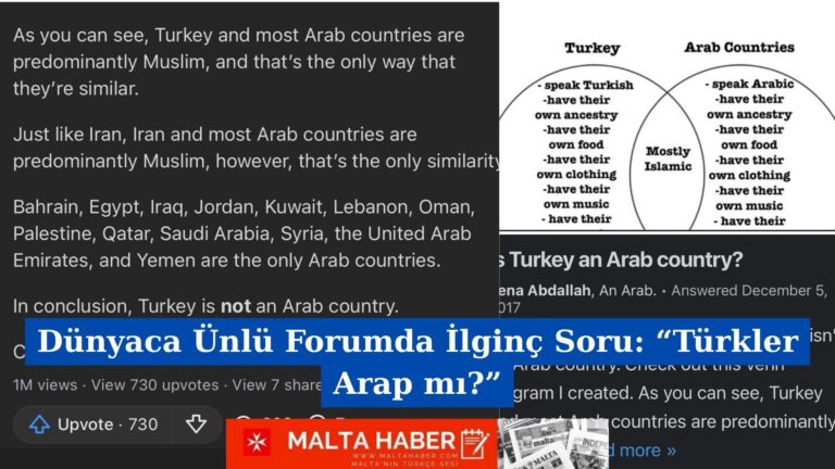 Dünyaca Ünlü Forumda İlginç Soru: “Türkler Arap mı?”