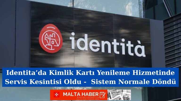 Identita’da Kimlik Kartı Yenileme Hizmetinde Servis Kesintisi Oldu –  Sistem Normale Döndü
