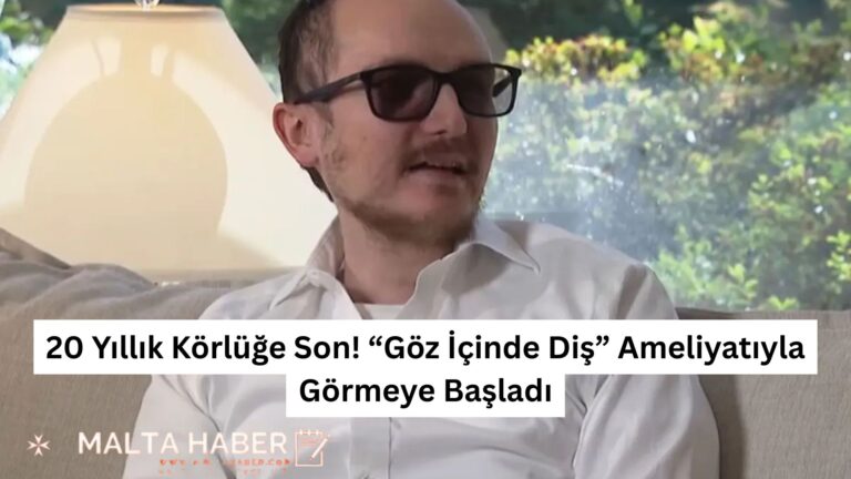 20 Yıllık Körlüğe Son! “Göz İçinde Diş” Ameliyatıyla Görmeye Başladı