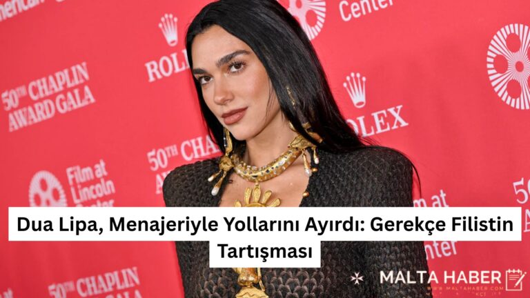 Dua Lipa, Menajeriyle Yollarını Ayırdı: Gerekçe Filistin Tartışması