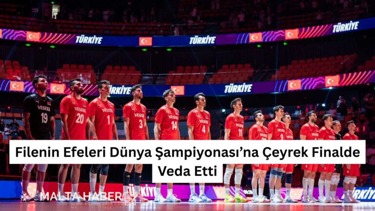 Filenin Efeleri Dünya Şampiyonası’na Çeyrek Finalde Veda Etti