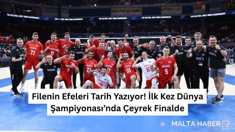 Filenin Efeleri Tarih Yazıyor! İlk Kez Dünya Şampiyonası’nda Çeyrek Finalde