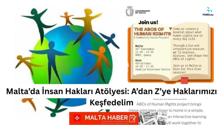 Malta’da İnsan Hakları Atölyesi: A’dan Z’ye Haklarımızı Keşfedelim