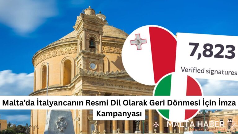 Malta’da İtalyancanın Resmi Dil Olarak Geri Dönmesi İçin İmza Kampanyası