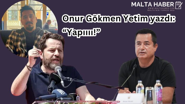 Onur Gökmen Yetim yazdı: “Yapıııı!”