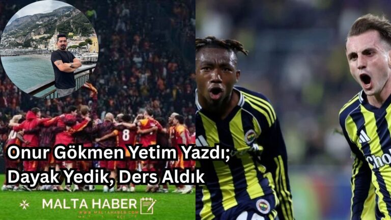 Onur Gökmen Yetim Yazdı; Dayak Yedik, Ders Aldık