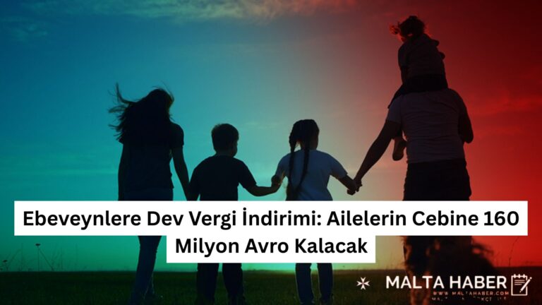 Ebeveynlere Dev Vergi İndirimi: Ailelerin Cebine 160 Milyon Avro Kalacak