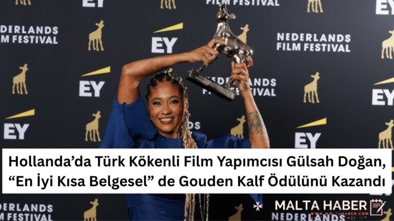 Hollanda’da Türk Kökenli Film Yapımcısı Gülsah Doğan, “En İyi Kısa Belgesel” de Gouden Kalf Ödülünü Kazandı