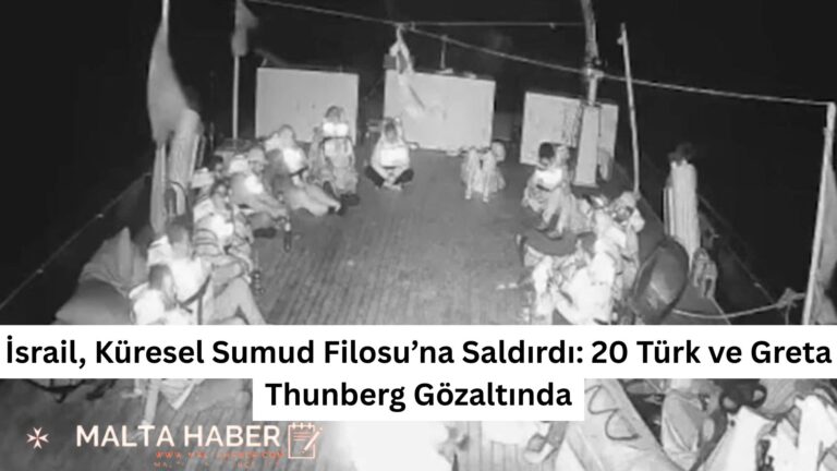 İsrail, Küresel Sumud Filosu’na Saldırdı: 20 Türk ve Greta Thunberg Gözaltında