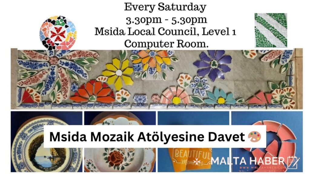 Msida Mozaik Atölyesine Davet 🎨