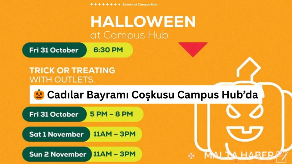 🎃 Cadılar Bayramı Coşkusu Campus Hub’da