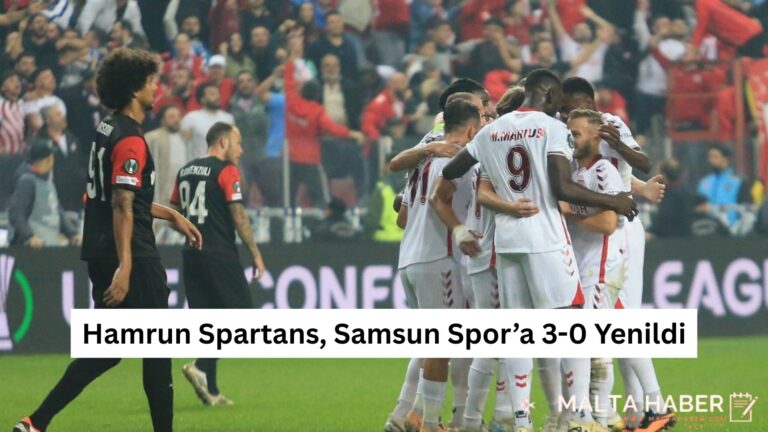 Hamrun Spartans, Samsun Spor’a 3-0 Yenildi