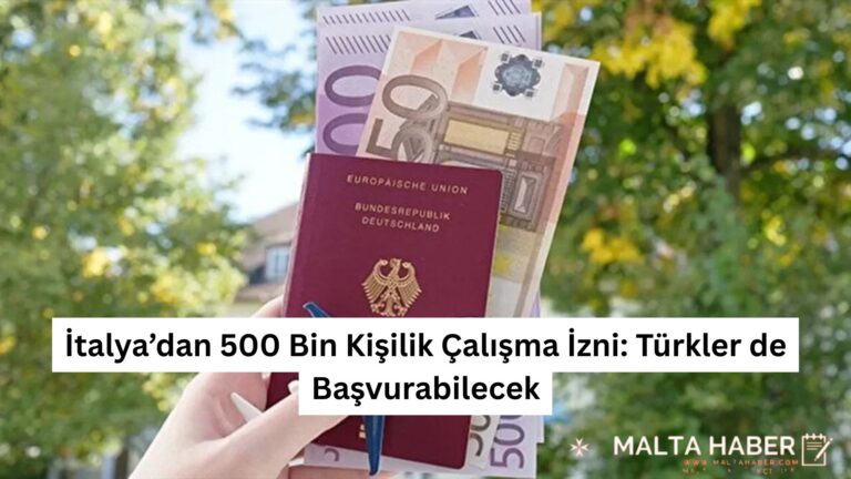 İtalya’dan 500 Bin Kişilik Çalışma İzni: Türkler de Başvurabilecek