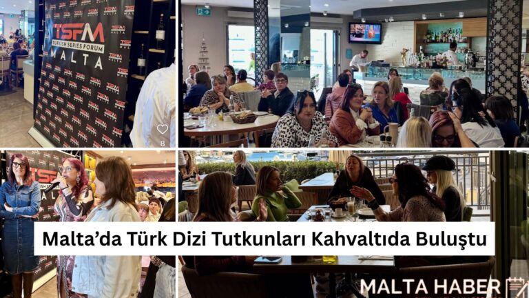Malta’da Türk Dizi Tutkunları Kahvaltıda Buluştu